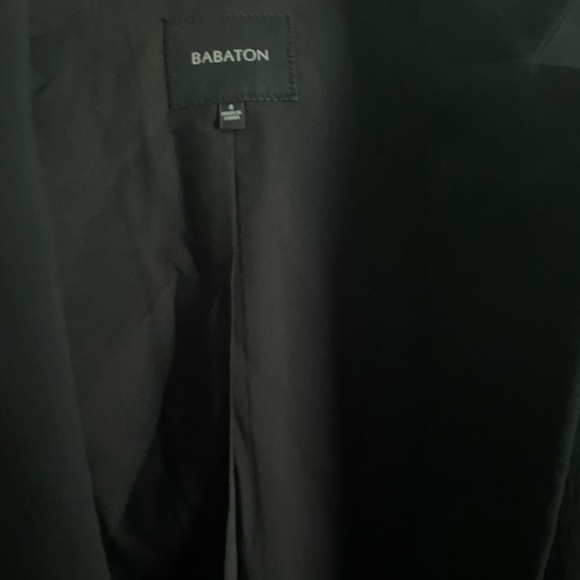 Artizia Babaton Single Breasted Peak Lapel Black Office Siren Work Blazer Size 4 - Picture 9 of 15